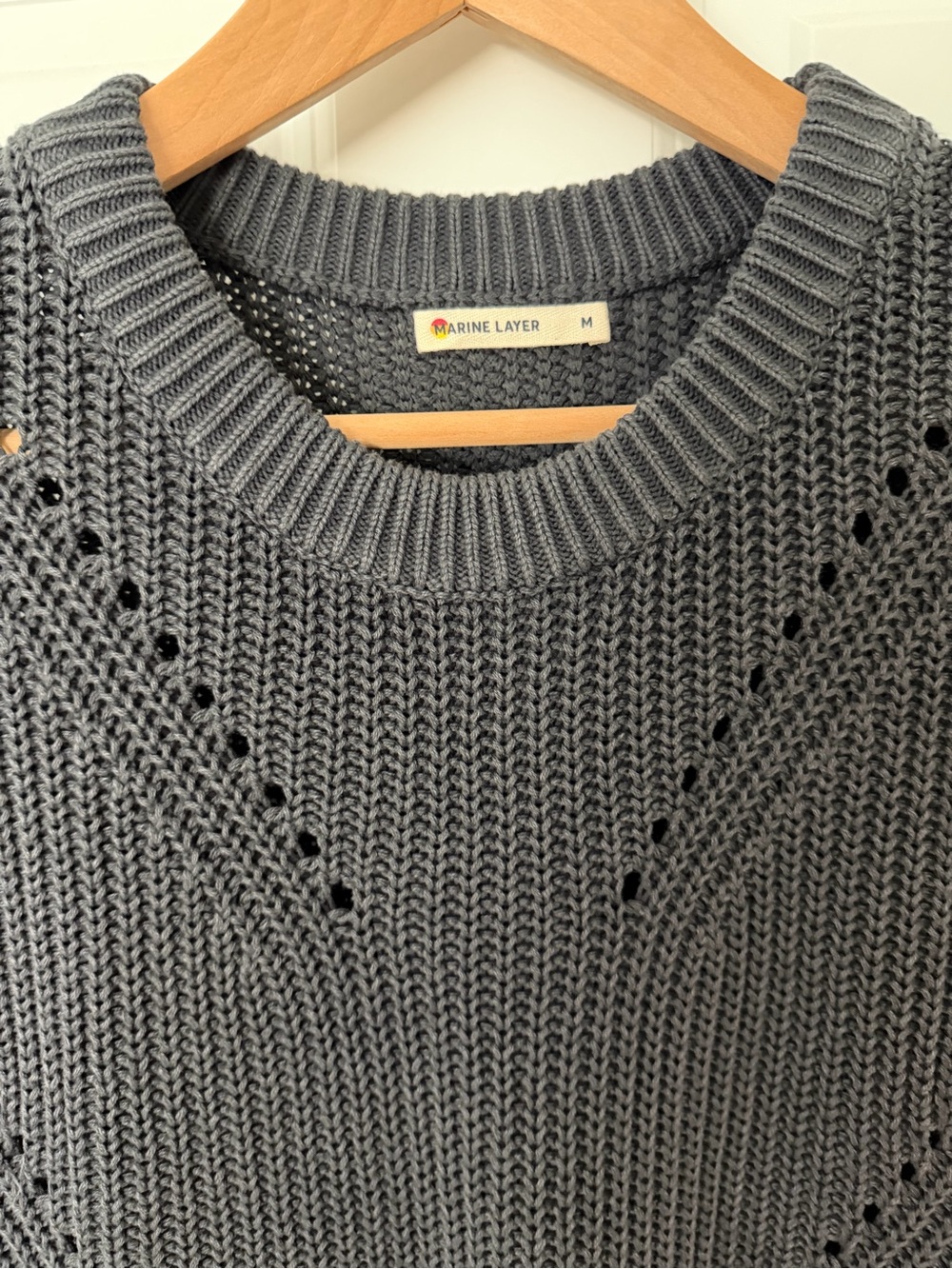 Marine Layer Knit Sleeveless Sweater Vest - Picture 3 of 3